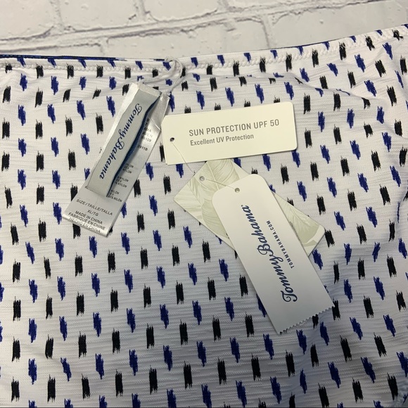 NEW Tommy Bahama Canyon Sky Reversible Hipster Bottom - Blue White Black Sz XL - Picture 10 of 12